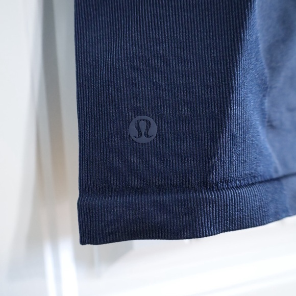 NWOT Lululemon Seamless Training Strappy Racerback Tank Top True Navy Size 8 - Picture 6 of 8